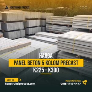 Produk Kolom dan Panel Beton