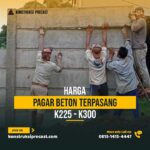 Produk Pagar Beton Terpasang